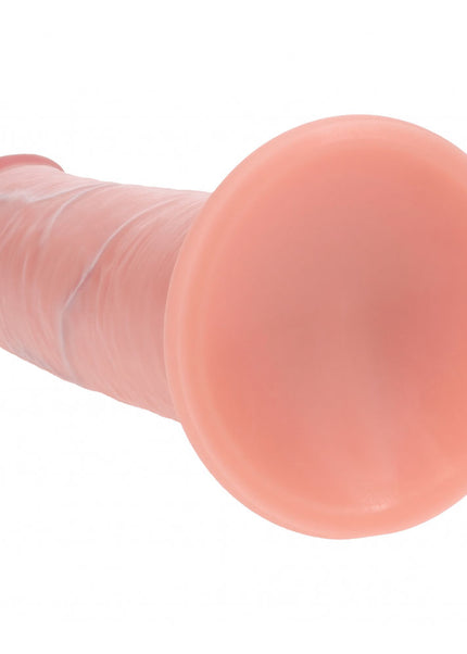REALROCK Dual Density 8'' Sliding Skin Silicone Dildo - Flesh - Flesh 20.5 cm Sliding Skin Dildo