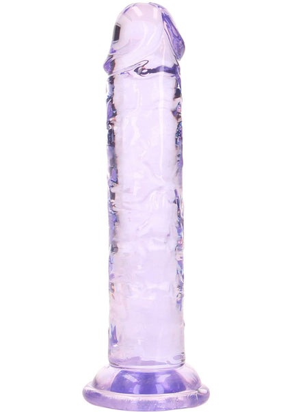 REALROCK Realistic 5'' Dildo - Purple - Purple 12.7 cm Dildo