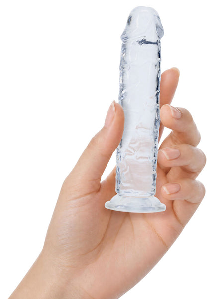 REALROCK Realistic 5'' Dildo - Clear - Clear 12.7 cm Dildo
