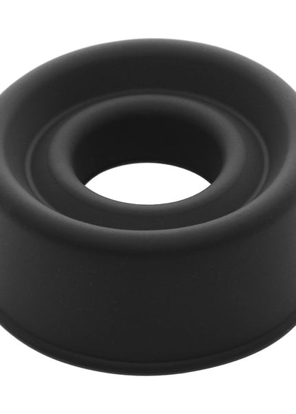 LuvPump ComFit Silicone Sleeve - Black - Black Universal Penis Pump Sleeve