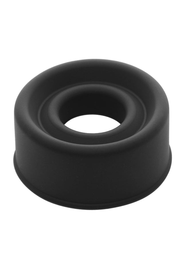 LuvPump ComFit Silicone Sleeve - Black - Black Universal Penis Pump Sleeve