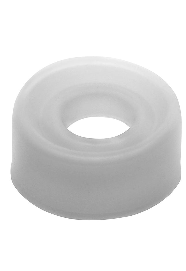 LuvPump ComFit Silicone Sleeve - White - White Universal Penis Pump Sleeve