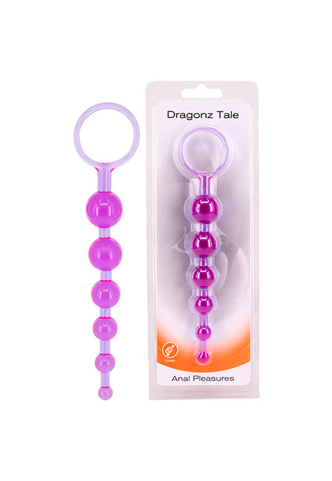 Seven Creations Dragonz Tale - Purple 20.5 cm Anal Beads