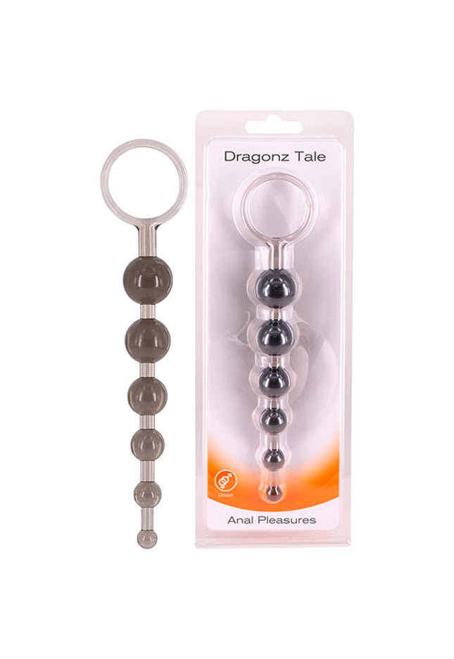 Seven Creations Dragonz Tale - Black 20.5 cm Anal Beads