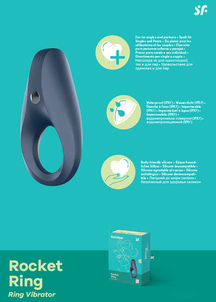Satisfyer Rocket Ring - Vibrating Cock Ring