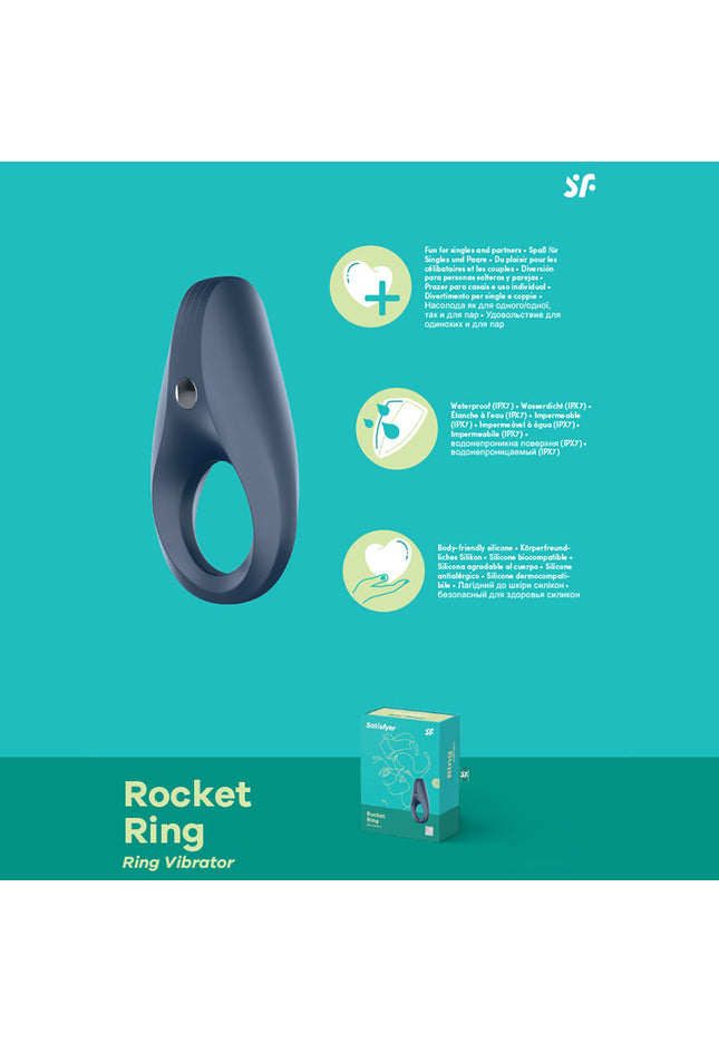Satisfyer Rocket Ring - Vibrating Cock Ring