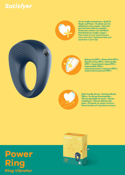 Satisfyer Power Ring - Vibrating Cock Ring