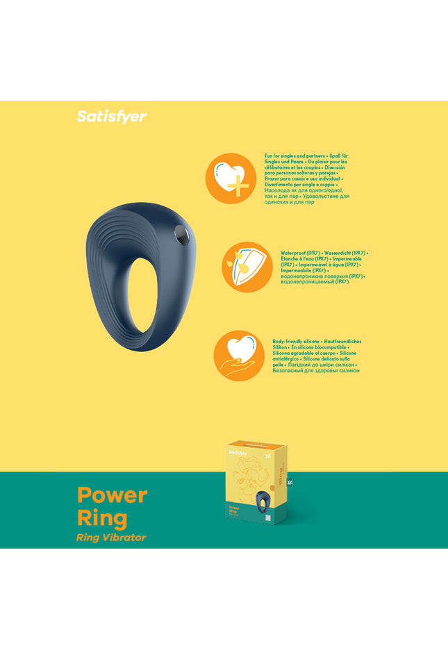 Satisfyer Power Ring - Vibrating Cock Ring