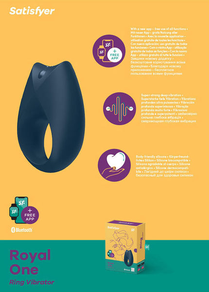 Satisfyer Royal One - App Controlled Vibrating Cock Ring