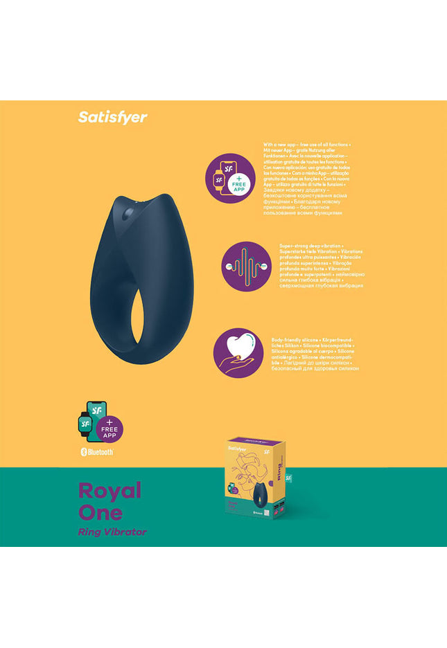 Satisfyer Royal One - App Controlled Vibrating Cock Ring