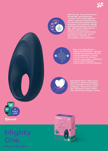 Satisfyer Mighty One - App Controlled Vibrating Cock Ring
