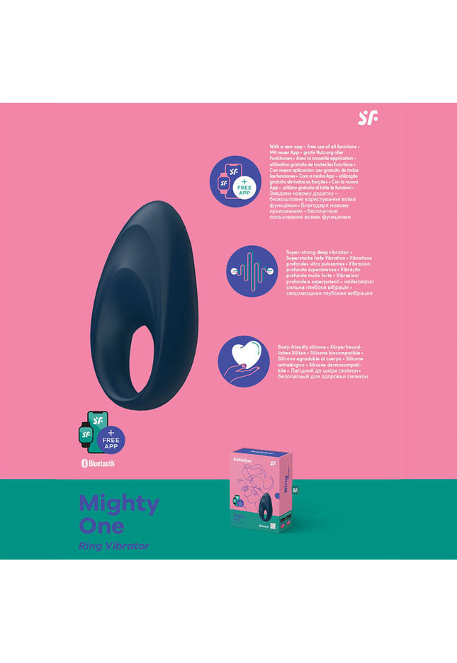 Satisfyer Mighty One - App Controlled Vibrating Cock Ring