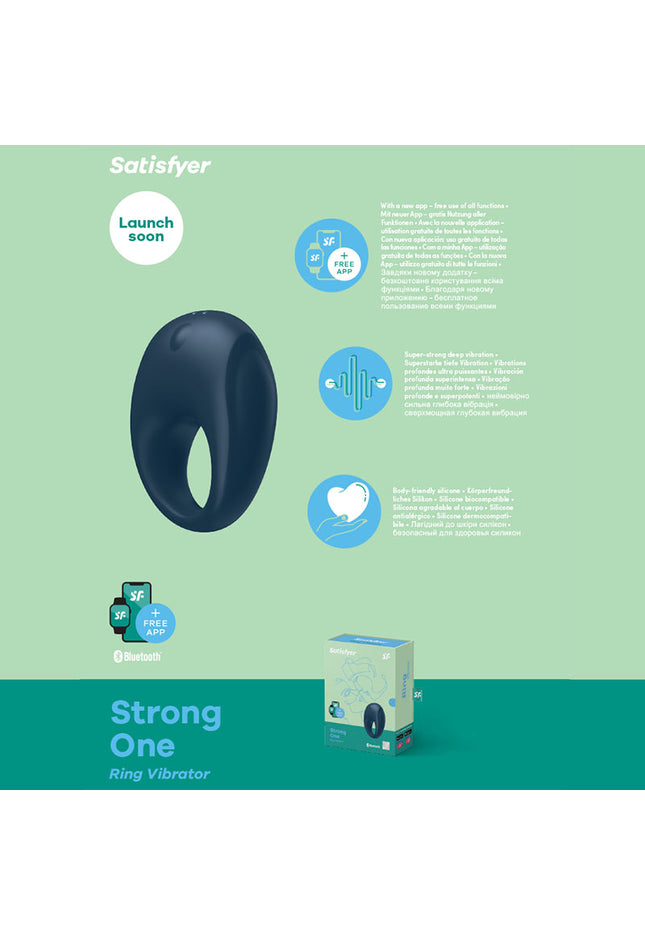 Satisfyer Strong One - App Controlled Vibrating Cock Ring