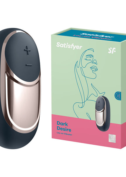 Satisfyer Dark Desire - Charcoal USB Rechargeable Stimulator