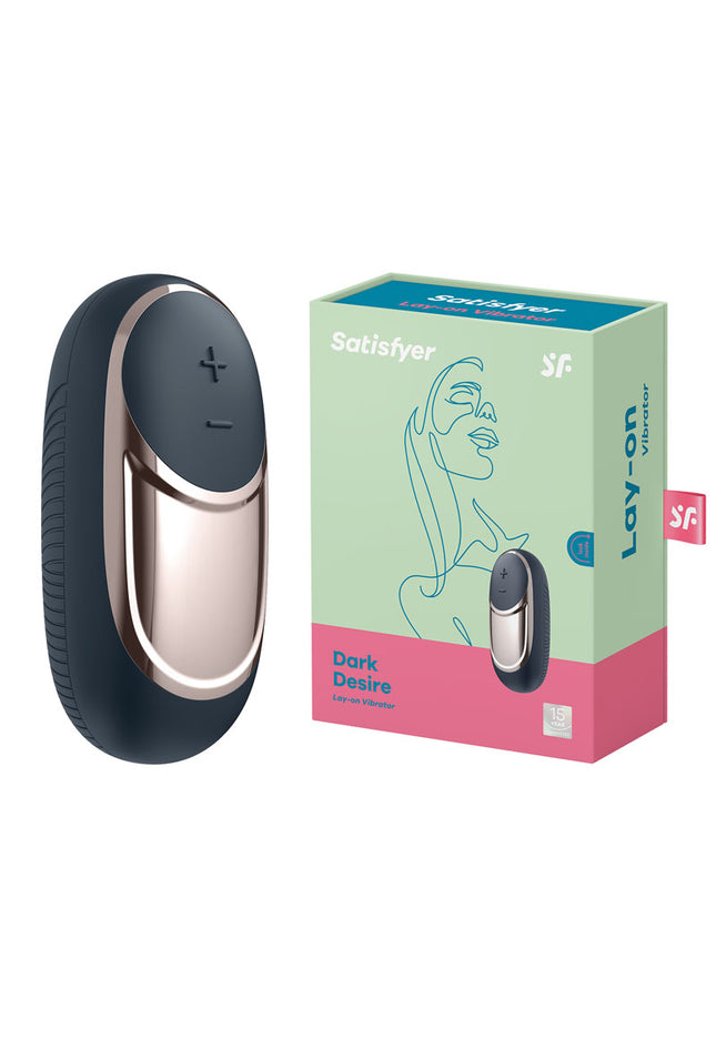 Satisfyer Dark Desire - Charcoal USB Rechargeable Stimulator