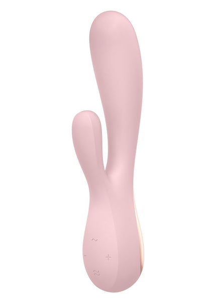 Satisfyer Mono Flex - Mauve App Controlled USB Rechargeable Rabbit Vibrator