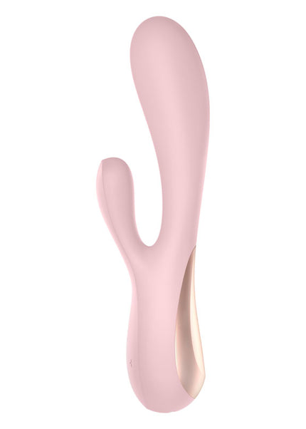 Satisfyer Mono Flex - Mauve App Controlled USB Rechargeable Rabbit Vibrator