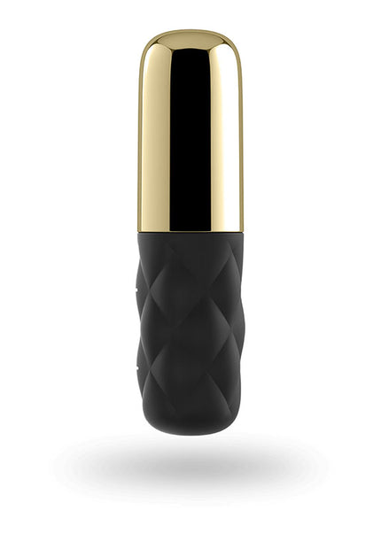 Satisfyer Mini Sparking Darling - Gold/Black USB Rechargeable Mini Vibrator