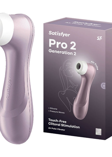 Satisfyer Pro 2 - Purple - Touch-Free USB-Rechargeable Clitoral Stimulator