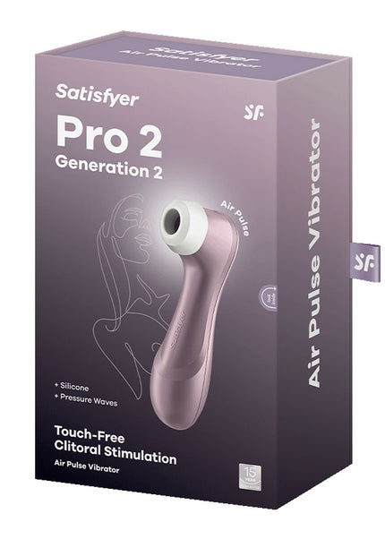 Satisfyer Pro 2 - Purple - Touch-Free USB-Rechargeable Clitoral Stimulator