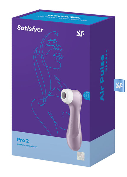Satisfyer Pro 2 - Purple - Touch-Free USB-Rechargeable Clitoral Stimulator