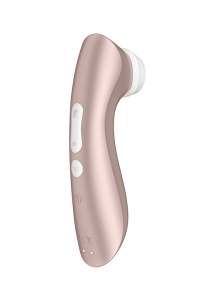 Satisfyer Pro 2+ - Touch-Free USB-Rechargeable Clitoral Stimulator with Vibration