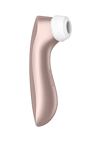 Satisfyer Pro 2+ - Touch-Free USB-Rechargeable Clitoral Stimulator with Vibration