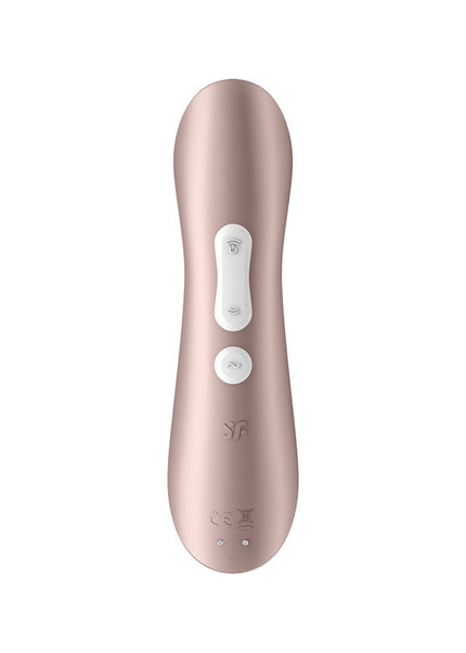 Satisfyer Pro 2+ - Touch-Free USB-Rechargeable Clitoral Stimulator with Vibration