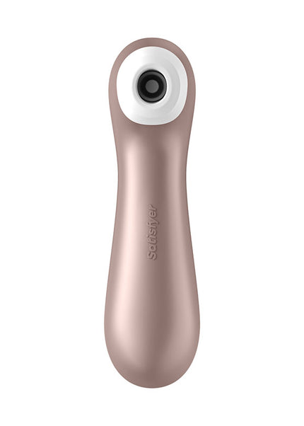Satisfyer Pro 2+ - Touch-Free USB-Rechargeable Clitoral Stimulator with Vibration