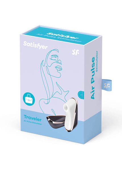 Satisfyer Pro Traveller - USB Rechargeable Touch-Free Clitoral Stimulator
