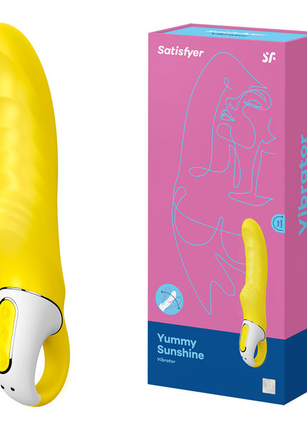 Satisfyer Vibes - Yummy Sunshine - Yellow USB Rechargeable Vibrator