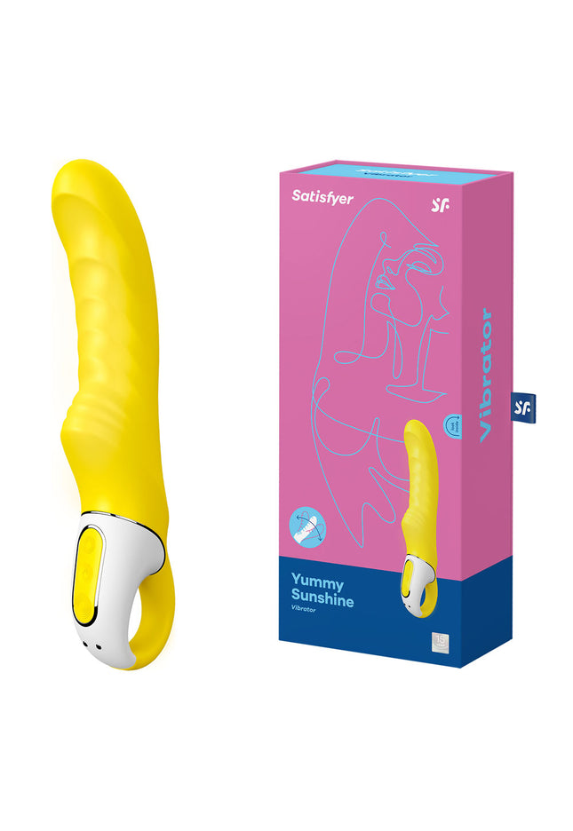 Satisfyer Vibes - Yummy Sunshine - Yellow USB Rechargeable Vibrator