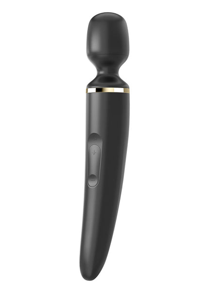 Satisfyer Wand-er Woman - Black USB Rechargeable Massager Wand