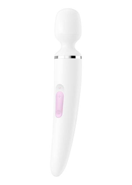 Satisfyer Wand-er Woman - White USB Rechargeable Massager Wand