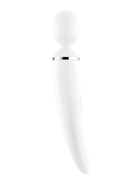 Satisfyer Wand-er Woman - White USB Rechargeable Massager Wand
