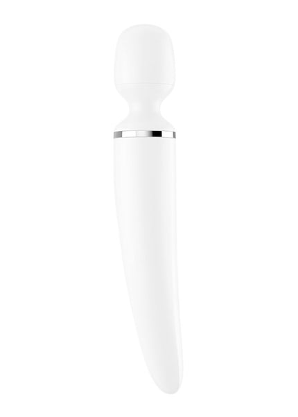 Satisfyer Wand-er Woman - White USB Rechargeable Massager Wand