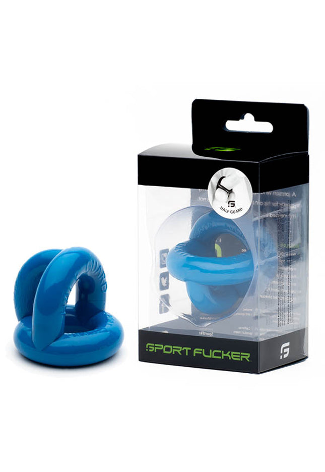 Sport Fucker Half Guard - Police Blue Cock Ring