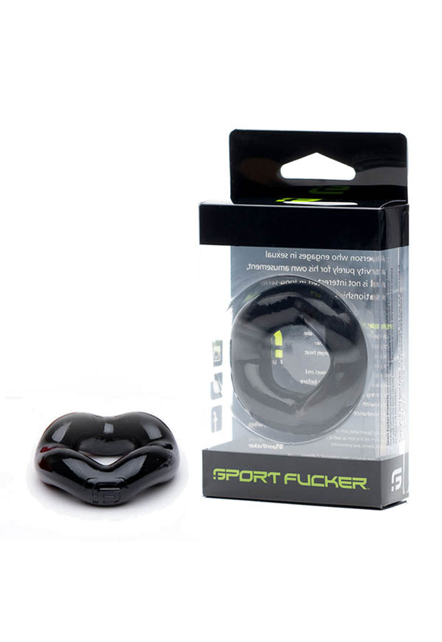 Sport Fucker Revolution Ring - Black Cock Ring