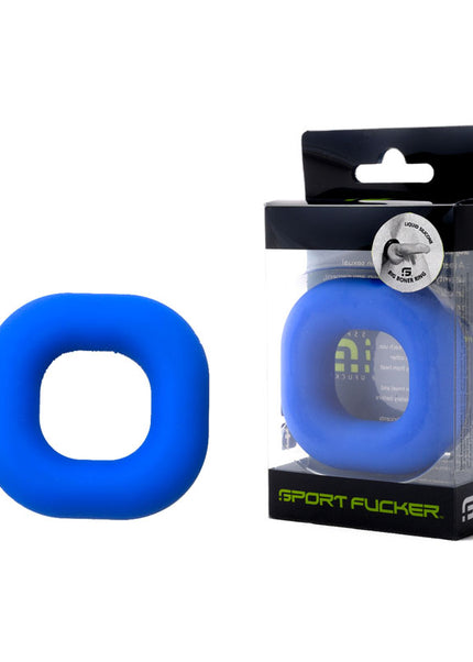 Sport Fucker Big Boner Ring - Blue Cock Ring
