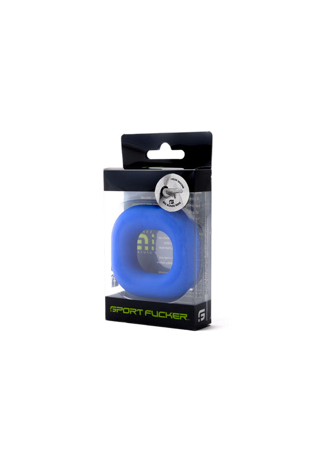 Sport Fucker Big Boner Ring - Blue Cock Ring