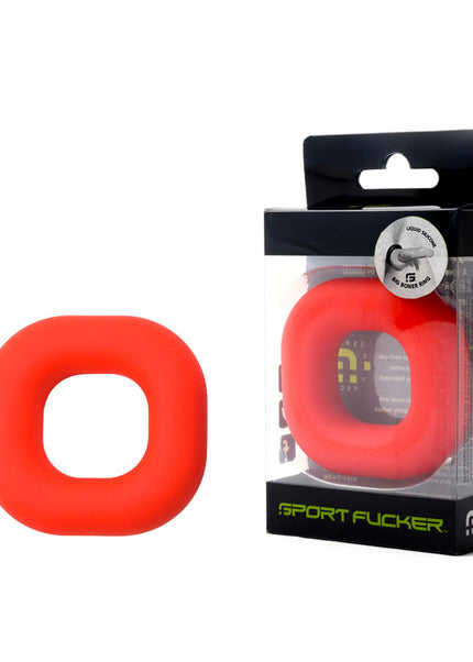 Sport Fucker Big Boner Ring - Red Cock Ring