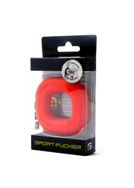 Sport Fucker Big Boner Ring - Red Cock Ring