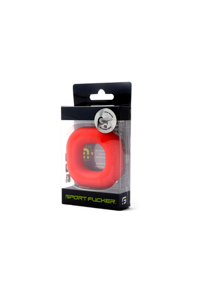 Sport Fucker Big Boner Ring - Red Cock Ring