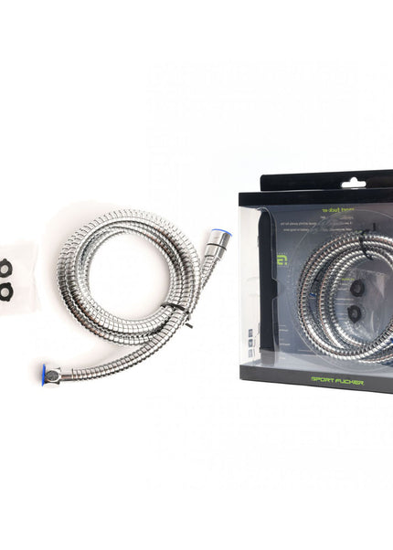 Sport Fucker Hydro Shot Travel Kit - Black 15 cm Clearning Nozzle with 1.8m Flex Hose Connection