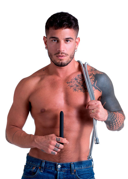 Sport Fucker Hydro Shot Travel Kit - Black 15 cm Clearning Nozzle with 1.8m Flex Hose Connection