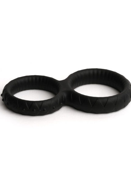 Sport Fucker Enigma Ring - Black Cock & Ball Ring