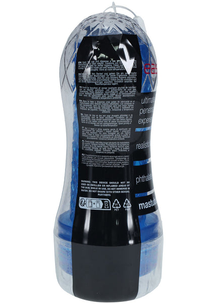 SHOTS Easy Rider - Blue - Blue Vagina Stroker