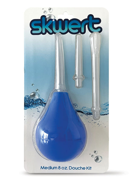 Skwert Medium 8 oz Douche Kit - Blue 240 ml Unisex Douche Kit