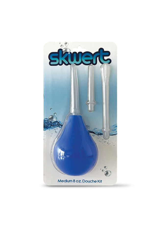Skwert Medium 8 oz Douche Kit - Blue 240 ml Unisex Douche Kit