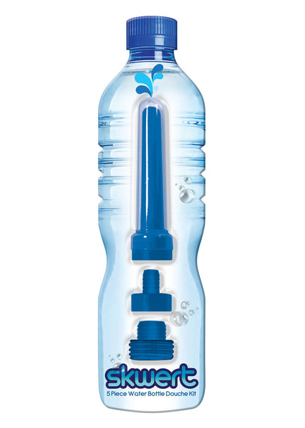 Skwert 5 Piece Water Bottle Douche Kit - 5 Piece Water Bottle Douche Adapter Kit